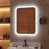 Мебель для ванной: Зеркало acwen "Glamour  Led" 50х70 с прямым подключением 1 в магазине Акватория