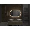 Мебель для ванной: Зеркало ACWEN "Fleur Led" с бесконтактным сенсором, теплая подсветка 1 в магазине Акватория