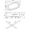 Ванна акриловая Triton Изабель 170, Николь 160 , Кайли 150 левая/ правая, Выбрать размер: 170х100, Ориентация: правая, изображение 5