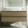 Мебель для ванной: Тумба подвесная SANCOS Cento CN120-2KE 1 в магазине Акватория
