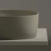 Умывальник чаша накладная овальная (цвет Капучино Матовый) Element 600*415*135мм, изображение 6
