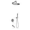 Душевая система встраиваемая RGW SP-55, Выбрать цвет: Хром, изображение 12