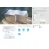Ванна 1Marka LINEA 165x85 L/R, Выбрать размер: 165*85, Ориентация: Левая, изображение 11