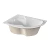 Ванна 1Marka AURA  L/R, Выбрать размер: 150x105, Ориентация: Левая, изображение 3