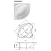 Ванна 1Marka PALERMO 150x150, изображение 7