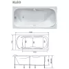 Ванна 1Marka KLEO 160x75, изображение 7