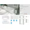 Ванна 1Marka ELEGANCE, Выбрать размер: 120x70, изображение 6