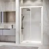 Душевая дверь RGW PA-14W, Цвет стекла: прозрачное, Цвет профиля (вариация): Белый, Выбрать размер: 120