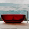 Ванны: Прозрачная ванна ABBER Kristall AT9703Rubin красная 170*75 1 в магазине Акватория