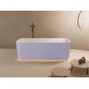 Ванны: Ванна из искусственного камня ABBER Stein AS9663Violett фиолетовая 170*75 1 в магазине Акватория