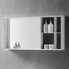 Мебель для ванной: Зеркальный шкаф ABBER Stein AS6639 белый 1 в магазине Акватория