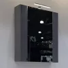 Мебель для ванной: Зеркало-шкаф Comforty Лима-70 антрацит 1 в магазине Акватория