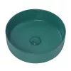 Раковина накладная ABBER Bequem AC2108MBG темно-зеленая матовая, Выбрать цвет: Темно-зеленый матовый, изображение 2