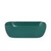 Раковина накладная ABBER Rechteck AC2200MBG темно-зеленая матовая, Выбрать цвет: Темно-зеленый матовый, изображение 3