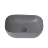 Раковина накладная ABBER Rechteck AC2200MG серая матовая, Выбрать цвет: Серый-матовый, изображение 2