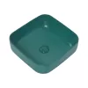 Раковина накладная ABBER Rechteck AC2211MBG темно-зеленая матовая, Выбрать цвет: Темно-зеленый матовый, изображение 2