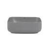 Раковина накладная ABBER Rechteck AC2211MG серая матовая, Выбрать цвет: Серый матовый, изображение 3