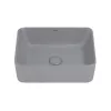 Раковина накладная ABBER Rechteck AC2213MG серая матовая, Выбрать цвет: Серый матовый, изображение 2