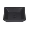 Раковина накладная ABBER Rechteck AC2214MB черная матовая, Выбрать цвет: Черный матовый, изображение 3
