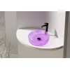 Раковина накладная стеклянная ABBER Glas AK2301P фиолетовая, Выбрать цвет: Фиолетовый, изображение 2