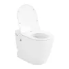 Унитаз ABBER Bequem AC1115P приставной белый с импульсным смывом, изображение 7