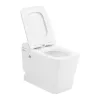 Унитаз ABBER Rechteck AC1213P приставной белый с импульсным смывом, изображение 8