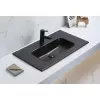 Умывальник CeramaLux  9090/9080/9060ММВ, Выбрать цвет: Чёрный, Выбрать размер: 91*46