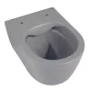 Унитаз ABBER Bequem AC1104MG подвесной серый матовый, безободковый, Выбрать цвет: Серый матовый, изображение 8
