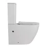 Унитаз ABBER Bequem AC1110 компакт белый, безободковый, изображение 2