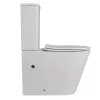 Унитаз ABBER Bequem AC1112 компакт белый, безободковый, Выбрать цвет: Белый, изображение 2