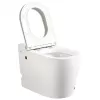 Унитаз ABBER Bequem AC1114P приставной белый с импульсным смывом, изображение 3