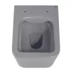Унитаз ABBER Rechteck AC1201MG подвесной серый матовый, безободковый, Выбрать цвет: Серый матовый, изображение 8