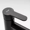 Смеситель для раковины FRAP F10801-6 черный, изображение 2