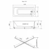 Ванна акриловая  Triton Прага, Выбрать размер: 150x70, изображение 7