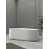 Ванна из искусственного камня ABBER Stein AS9607 белая матовая 170*75, изображение 9