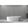 Ванна из искусственного камня ABBER Stein AS9614 белая матовая 180*75, изображение 8