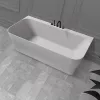 Ванна из искусственного камня ABBER Stein AS9616 белая матовая 170*80, изображение 8