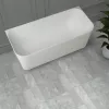 Ванна из искусственного камня ABBER Stein AS9617 белая матовая 170*75, изображение 6