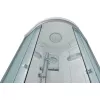 Душевая кабина четверть круга Timo Standart Т-5509 низкий поддон 90*90*225, Комплектация: без гидромассажа, изображение 4