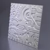 Строительные материалы: Панель гипсовая 3D ARTPOLE EX-MACHINA B //platinum/глянец/мат 1 в магазине Акватория