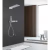 Душевая система ABBER Rund AF8753 скрытого монтажа с изливом, термостат, хром, Выбрать цвет: Хром, изображение 2