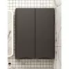 Мебель для ванной: Подвесной шкаф  Style Line "Бергамо мини 60" Люкс антискрейтч черный, PLUS 1 в магазине Акватория