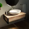 Мебель для ванной: Тумба подвесная 1Marka GRUNGE LOFT дуб намибия 1 в магазине Акватория