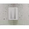 Мебель для ванной: Подвесной шкаф Style Line 450/800 угловой (стекло) 1 в магазине Акватория