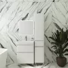Тумба напольная с раковиной Style Line Атлантика белый, Выбрать цвет: Белый, Выбрать размер: 60, изображение 2