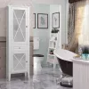 Мебель для ванной: Пенал напольный OPADIRIS Палермо левый белый 50/80/90 1 в магазине Акватория