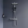 Душевая стойка  RGW SP-34 с термостатом, Выбрать цвет: Хром, изображение 2