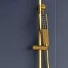 Душевая стойка  RGW SP-34G с термостатом, Выбрать цвет: Золото, изображение 6