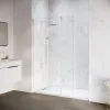 Душевая перегородка RGW WA-051W (WA-01W0 + Z-071W), Цвет стекла: прозрачное, Цвет профиля (вариация): Белый, Выбрать размер: 110, изображение 16