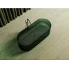 Ванна из полиэфирной смолы  ABBER Kristall AT9708Emerald зеленая прозрачная, Выбрать цвет: Зеленый, изображение 4